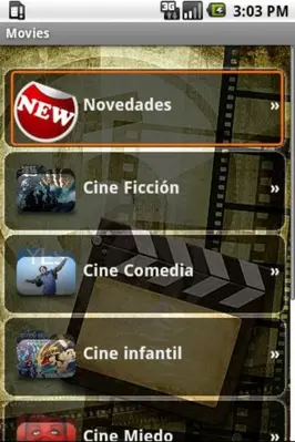 Films Online android App screenshot 0